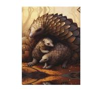 YYHHAOFA Pangolin Couverture de qualité pour garder au chaud 152,4 x 127 cm Couverture légère chaude durable Convient pour lit canapé