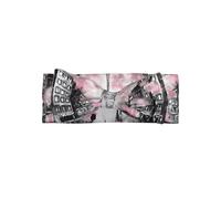 YYHHAOFA Paris Street Tour Eiffel Rose Imprimé Floral Nœud Bébé Bandeau : Doux et Extensible Couverture de Nouveau-né pour Photos & Fête prénatale 0-6 mois