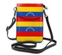 YYHHAOFA Petit sac à bandoulière à rabat en cuir pour femme, motif drapeau du Venezuela, imperméable et durable
