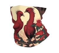 YYHHAOFA Phoenix and Rose Imprimé Outdoor Multifonctionnel Foulard de Sport Respirant Absorption de la Sueur, Convient aux Hommes et aux Femmes