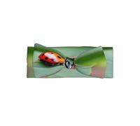 YYHHAOFA Serre-tête extensible et doux avec motif coccinelle sur plantes pour nouveau-nés, nourrissons, tout-petits et enfants filles