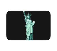 YYHHAOFA Tapis de sol coloré en velours avec motif statue de la reine de la Liberté, tapis de chambre, salon, dortoir, décoration de la maison