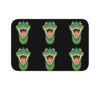 YYHHAOFA Tapis de sol en velours avec motif crocodile à ouverture ouverte, pour chambre à coucher, salon, dortoir, décoration de la maison
