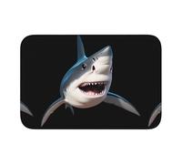 YYHHAOFA Tapis de sol en velours avec motif requin surpris - Pour chambre à coucher, salon, dortoir, décoration de la maison