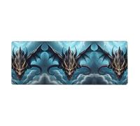 YYHHAOFA Tapis de souris Dragon volant 30,5 x 80 cm