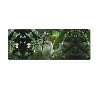 YYHHAOFA Tapis de souris imprimé forêt tropicale jungle 30,5 x 80 cm