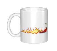 YYHHAOFA Tasse en céramique pour cappuccino, latte, céréales, yaourt, lait, boissons chaudes ou froides, four à micro-ondes