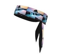 YYHHAOFA The Beauty of Exposure Picture Foulard de sport, absorbant la transpiration et respirant, bandeau de mouvement, foulard double face