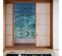 YYHHAOFA The Deep Ocean Lot de 2 rideaux en tissu lisse et infroissable 86,4 x 142,2 cm
