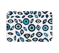 YYHHAOFA The Eye of Evil Tapis de sol antidérapant et épais lavable pour salle de bain, chambre à coucher, 40,6 x 61 cm