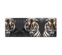 YYHHAOFA Tiger at rest Tapis de souris 30,5 x 80 cm - Tapis de jeu et de bureau étendu