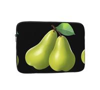 YYHHAOFA Une paire de belles housses de protection pour ordinateur portable de 13 pouces avec motif de poires - Pour homme et femme - Pour les voyages d'affaires, le bureau et le quotidien