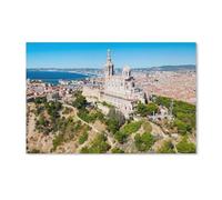 YYHMKBYY 5D Diamond Painting,Marseille, France,Round Drill DIY Forage Complet Diamant Peinture Strass Broderie Point De Croix Arts Artisanat Pour La(50x60cm)-D10