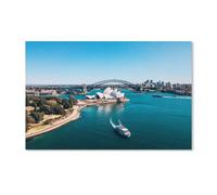 YYHMKBYY 5D Diy Diamant Peinture Mosaïque,Sydney, Australie,Point De Croix Diamant Broderie Ensemble Couture Diamant Peinture(40x40cm)-C67