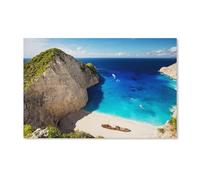 YYHMKBYY Kits De Peinture Diamant 5D Pour Adultes,île de Zakynthos, Grèce,Diamond Painting_Adulte Diamond Painting Strass Cristal Complet Kits Art De La Mosaïque Halloween Cadeau(40x50cm)-A82