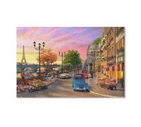 YYHMKBYY Kits De Peinture Diamant 5D Pour Adultes,Promenade à Paris,Diamond Painting_Adulte Diamond Painting Strass Cristal Complet Kits Art De La Mosaïque Halloween Cadeau(50x60cm)-D62