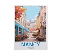 YYHMKBYY，Puzzle en Bois 1000 Pièces，Nancy, France，Adultes Enfants Assemblage De Puzzles Jouets（75x50cm-P72