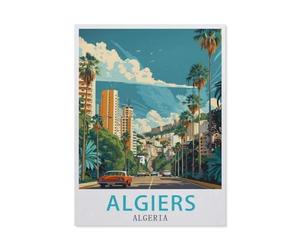 YYHMKBYY Puzzles 1000 Pièces, Algérie Alger, Puzzle 1000 Pièces - Jeux Éducatifs Jouets Joli Cadeau Assemblage De Puzzles pour Adultes (75x50cm) - AY48