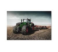 YYHMKBYY，Puzzles pour Adultes 1000 Pièces Puzzle en Papier，Tracteur Vert pour Les Terres agricoles，Impossible Puzzle Brain Challenge ， Convient pour La Décoration De La Maison（52x38cm）-385
