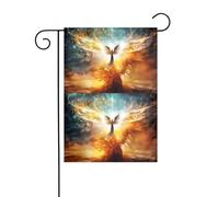 YYHWHJDE Ailes d'arbre magiques imprimées mât de drapeau extérieur cour décoration mode 30,5 x 45,7 cm