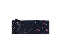 YYHWHJDE Bandeau à nœud pour bébé Motif constellation étoiles, galaxies imprimées - Accessoire doux et extensible pour séance photo et fête prénatale