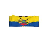 YYHWHJDE Bandeau avec nœud imprimé drapeau de l'Équateur pour bébé - Adorable jeté de lit pour bébé fille et cadeau de douche parfait