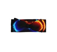 YYHWHJDE Bandeau avec nœud pour bébé avec imprimé dragons de feu et glace - Adorable jeté de lit pour nouveau-né pour cadeau de fête prénatale et souvenir confortable de nouveau-né