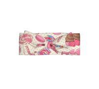YYHWHJDE Bandeau coloré doux et extensible pour nouveau-né, motif cupcakes et beignets, pour bébé fille de 0 à 6 mois