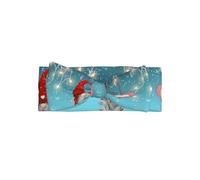 YYHWHJDE Bandeau de Noël traditionnel avec nœud pour bébé - Doux et extensible pour nouveau-né pour adorable bébé fille de 0 à 6 mois