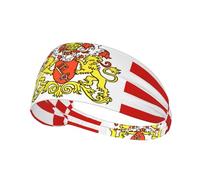 YYHWHJDE Bandeau de sport avec motif drapeau du Sénat de Brême pour femme résistant à la transpiration Bandeau élastique d'été