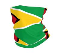 YYHWHJDE Bandeau de sport multifonction avec imprimé drapeau de la Guyane : la grande couverture d'aventure pour la randonnée, le vélo et plus encore