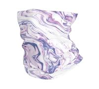 YYHWHJDE Bandeau de sport multifonction avec imprimé marbre violet foncé : la grande couverture d'aventure pour la randonnée, le vélo et plus encore