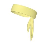 YYHWHJDE Bandeau de sport multifonction pour homme et femme Motif blanc jaunâtre Séchage rapide évacuation de l'humidité