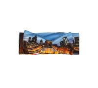 YYHWHJDE Bandeau doux et extensible pour nouveau-né avec imprimé paysage de New York City de 0 à 6 mois