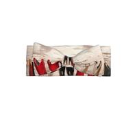 YYHWHJDE Bandeau en cuir avec nœud pour bébé imprimé bottes - Doux et extensible - Pour bébé fille de 0 à 6 mois