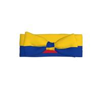 YYHWHJDE Bandeau pour bébé avec nœud imprimé drapeau de la Colombie - Doux et extensible - Pour bébé fille de 0 à 6 mois