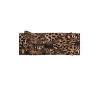 YYHWHJDE Bandeau pour bébé avec nœud imprimé léopard - Doux et extensible - Pour bébé fille de 0 à 6 mois
