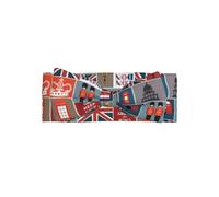 YYHWHJDE Bandeau pour bébé avec nœud imprimé symboles de l'Angleterre - Doux et extensible pour nouveau-né adorable bébé fille de 0 à 6 mois
