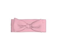 YYHWHJDE Bandeau pour bébé avec nœud rose uni - Doux et extensible - Pour bébé fille de 0 à 6 mois