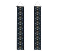 YYHWHJDE Bannière de porche avec imprimé arbre de la sagesse antique - Robuste, durable, lavable et réutilisable, décoration de remise de diplôme 30,5 x 180,3 cm