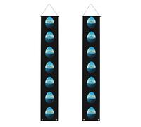 YYHWHJDE Bannière de porche avec imprimé « Put the Ocean in an egg » - Robuste, durable, lavable et réutilisable - Décoration de remise de diplôme 30,5 x 180,3 cm