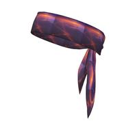 YYHWHJDE Beautiful over the city Prints Foulard de sport double face pour homme et femme réglable pour toutes les circonférences de tête