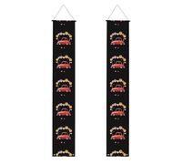 YYHWHJDE Belle bannière de porche de remise de diplôme avec impression flottante - Robuste, durable, lavable et réutilisable, décoration de remise de diplôme pour fêtes, cérémonies, portes d'entrée