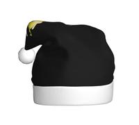 YYHWHJDE Bonnet de Noël bébé singe tenant une banane pour adulte Accessoire festif de qualité fabriqué doux et léger