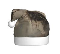 YYHWHJDE Bonnet de Noël pour adulte motif Nia of the Nest - Accessoire festif de qualité - Doux et léger