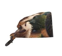 YYHWHJDE Bonnet de travail de nettoyage pour homme et femme, réglable, respirant, noir