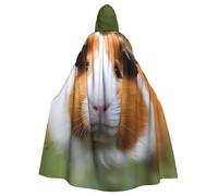YYHWHJDE Cape à capuche de qualité pour adulte, motif cochon d'Inde, convient pour Halloween, cosplay, Noël