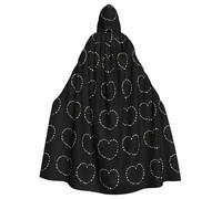 YYHWHJDE Cape à capuche pour adulte avec imprimé « The stars say I love you » pour fêtes et costumes