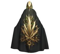 YYHWHJDE Cape à capuche pour adulte motif canna oré pour diverses fêtes et carnaval