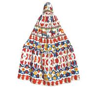 YYHWHJDE Cape à capuche pour adulte Motif cheval Dala Suédois Pour Halloween et événements costumés